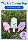 Ice Cream Pop Crochet Pattern