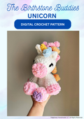 Birthstone Unicorn Crochet Pattern