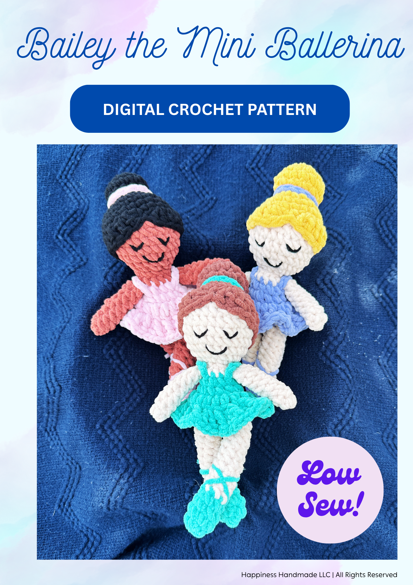 Bailey the Mini Ballerina Crochet Pattern