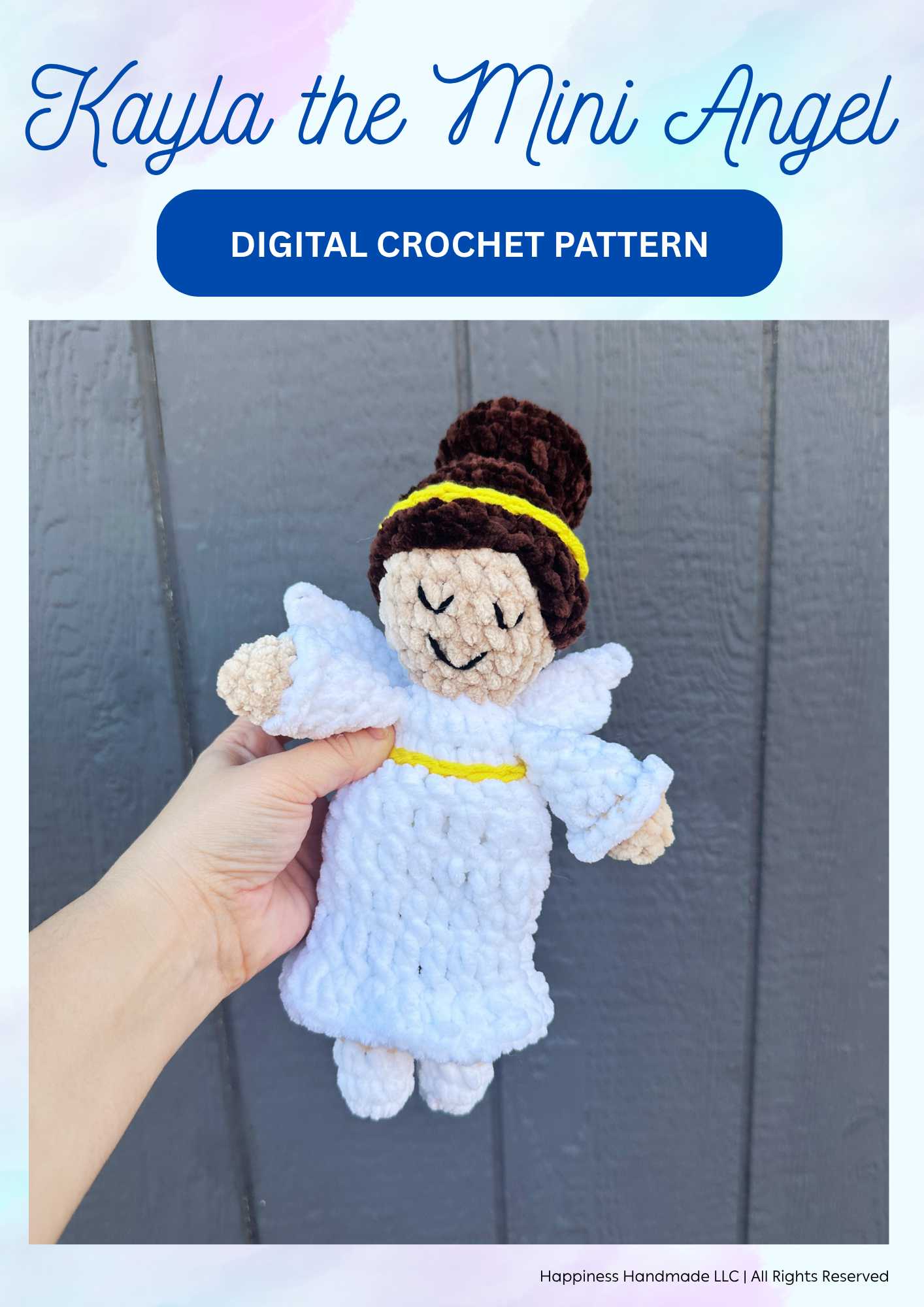 Kayla the Mini Angel Crochet Pattern