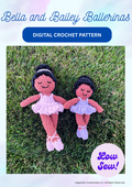 Bella and Bailey Ballerina Crochet Pattern Bundle