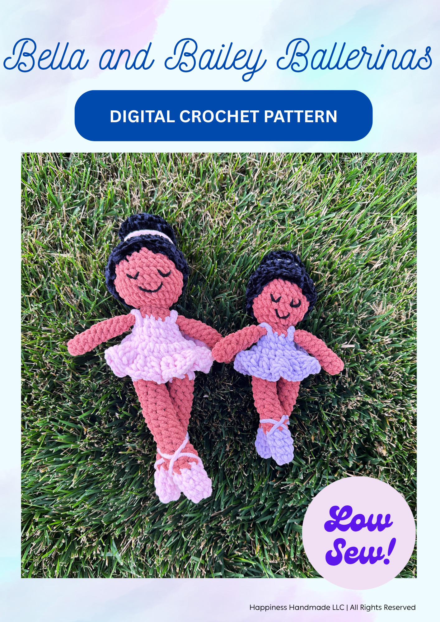 Bella and Bailey Ballerina Crochet Pattern Bundle