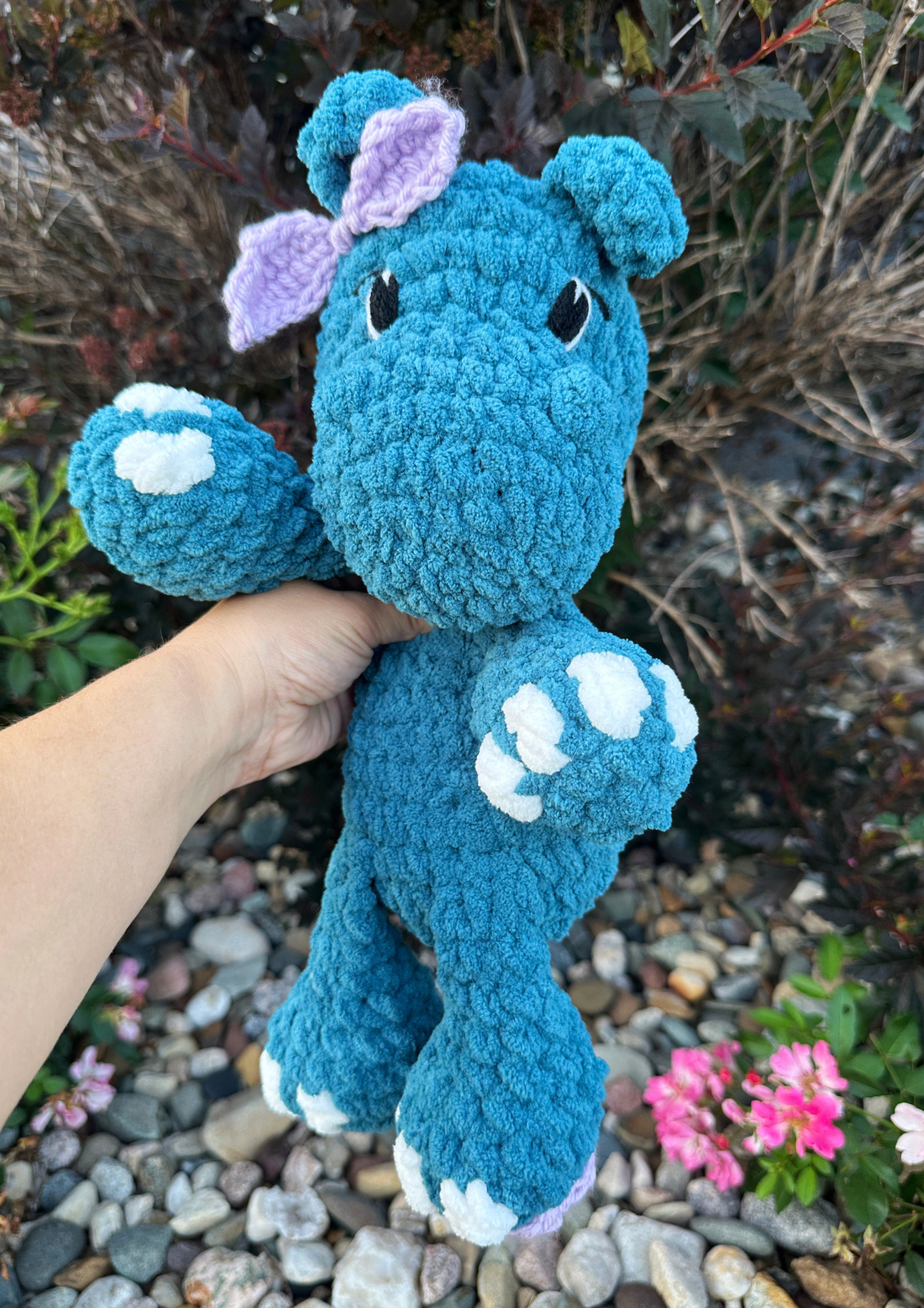 Hippo Stuffie - Made to Order