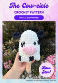 The Cow-cicle Crochet Pattern