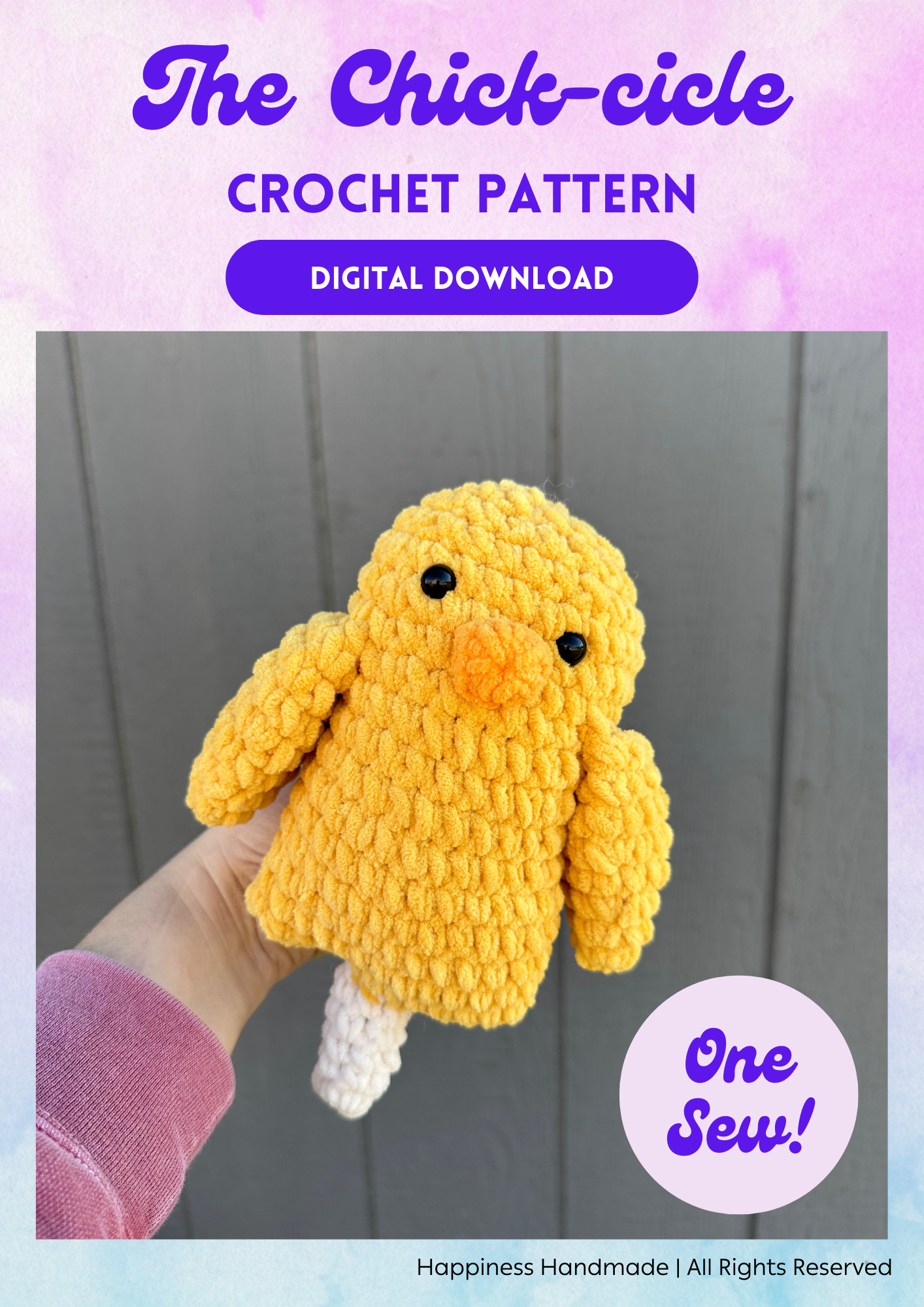 The Chick-cicle Crochet Pattern