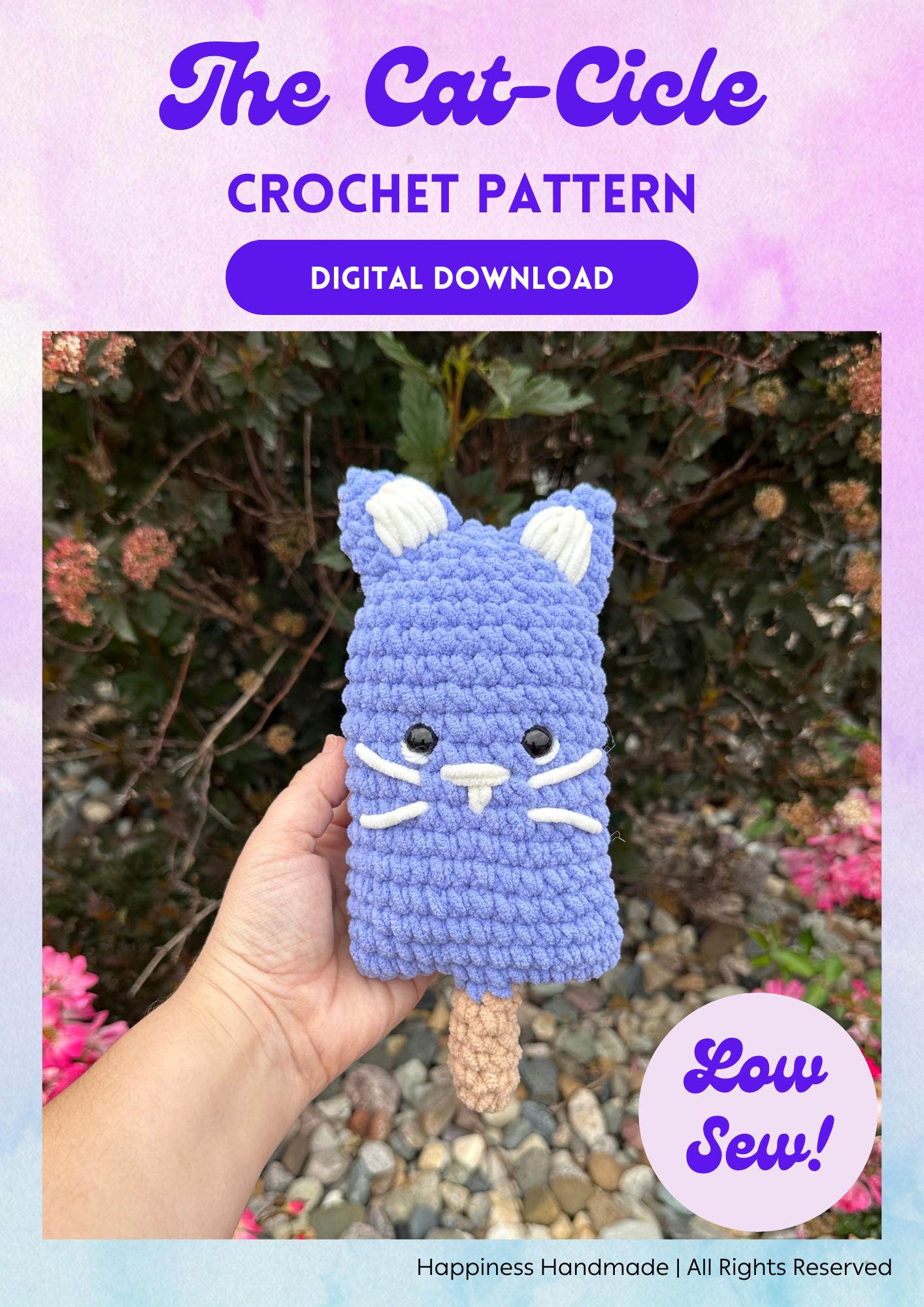 The Cat-cicle Crochet Pattern